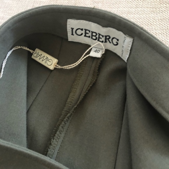 Iceberg high waisted skinny pants stirrups M - Picture 3 of 7